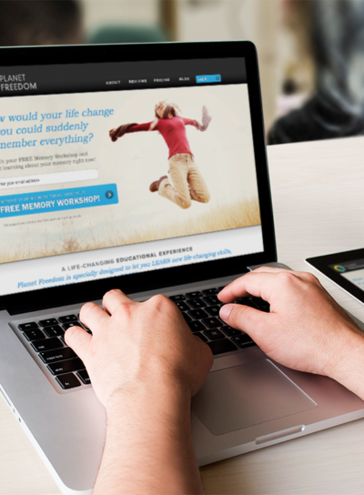 Website Pengembangan Diri Planet Freedom