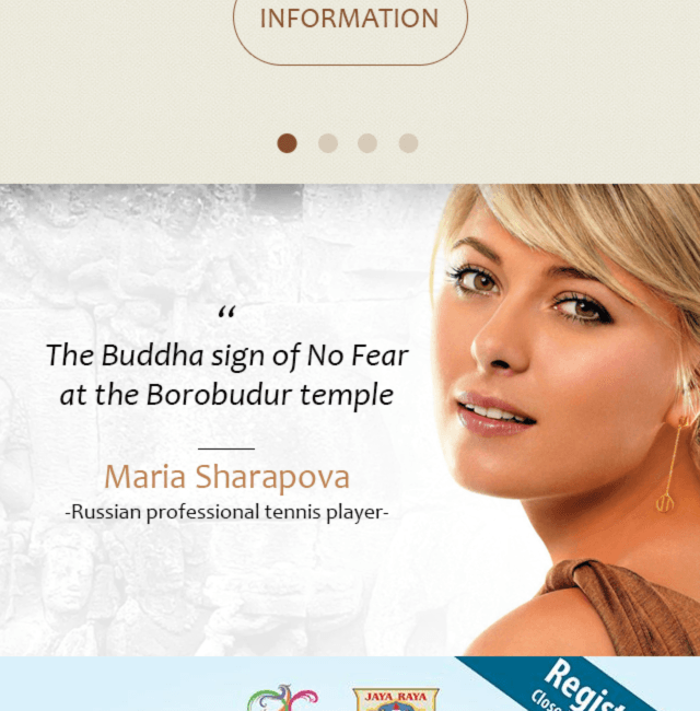 Website Indonesia Travel untuk Kementerian Pariwisata