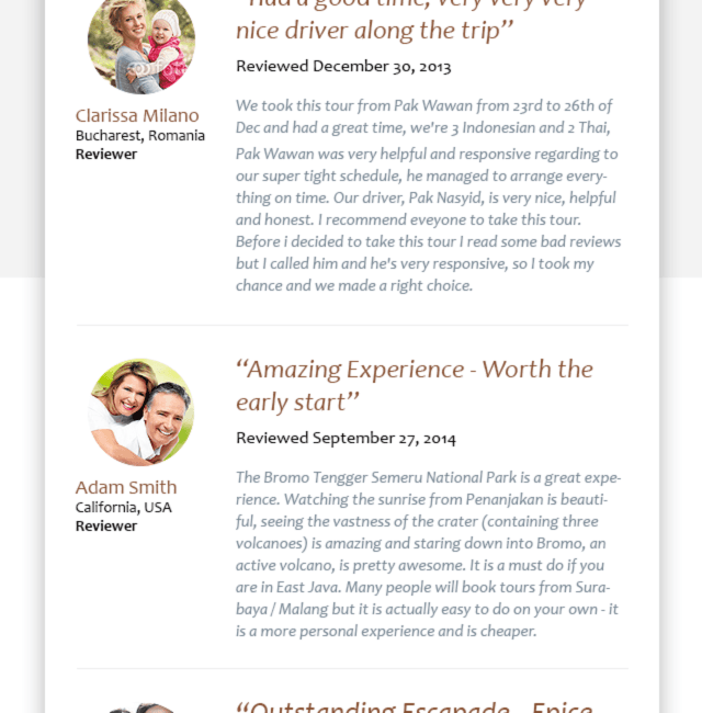 Website Indonesia Travel untuk Kementerian Pariwisata