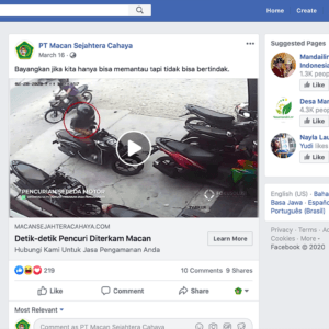 Video Iklan Sosial Media Keamanan